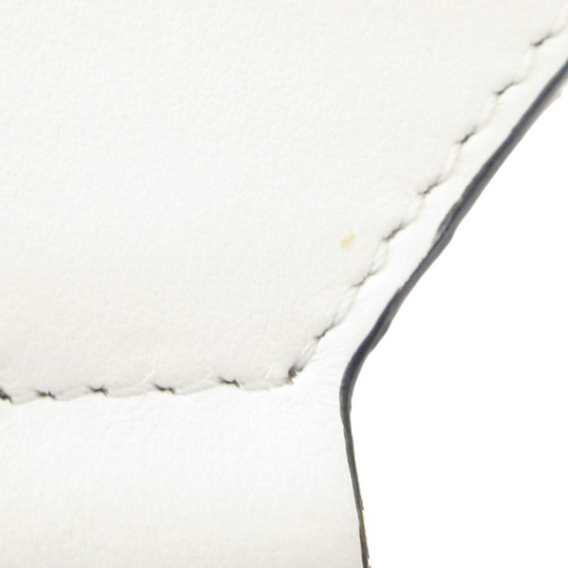 Fendi Strap You Logo Jacquard Shoulder Strap Ivory and Gold Hardware Women's