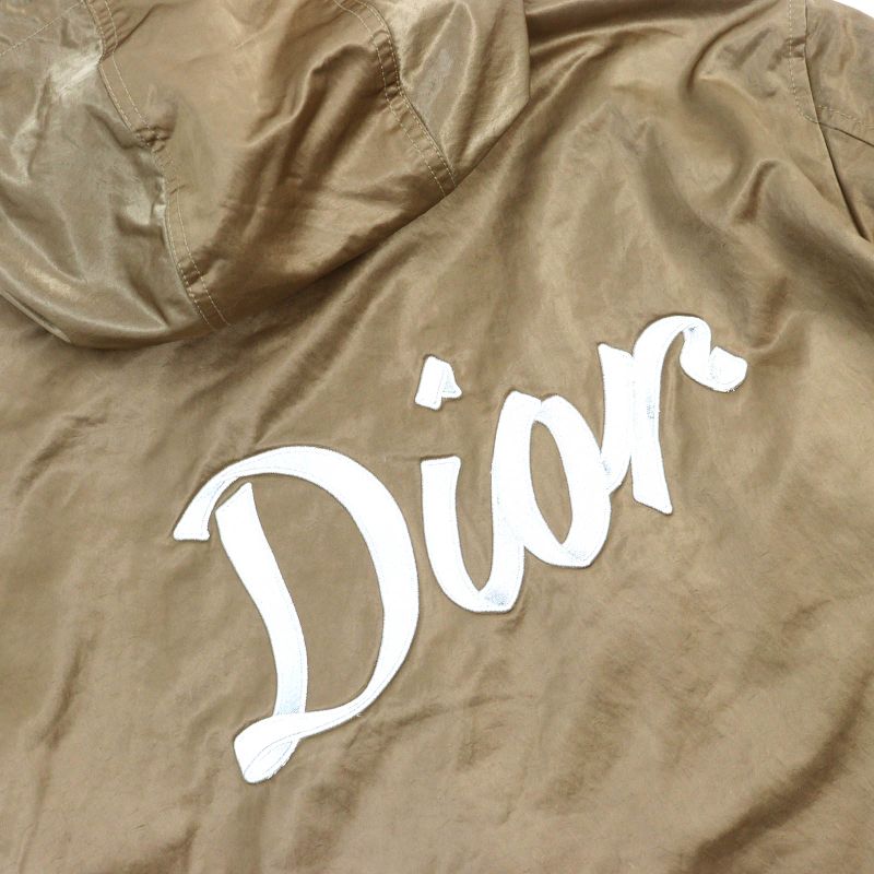 DIOR Christian DIOR Homme 033c313h5563 Back Logo Embroidery Technical Hoodie Mod Coat