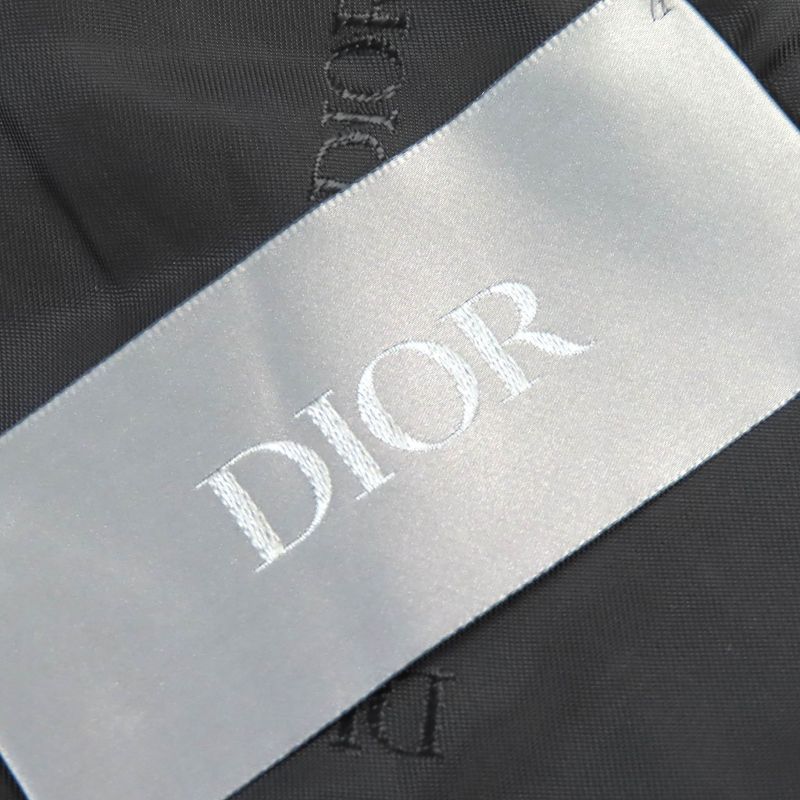 DIOR Christian DIOR Homme 033c313h5563 Back Logo Embroidery Technical Hoodie Mod Coat