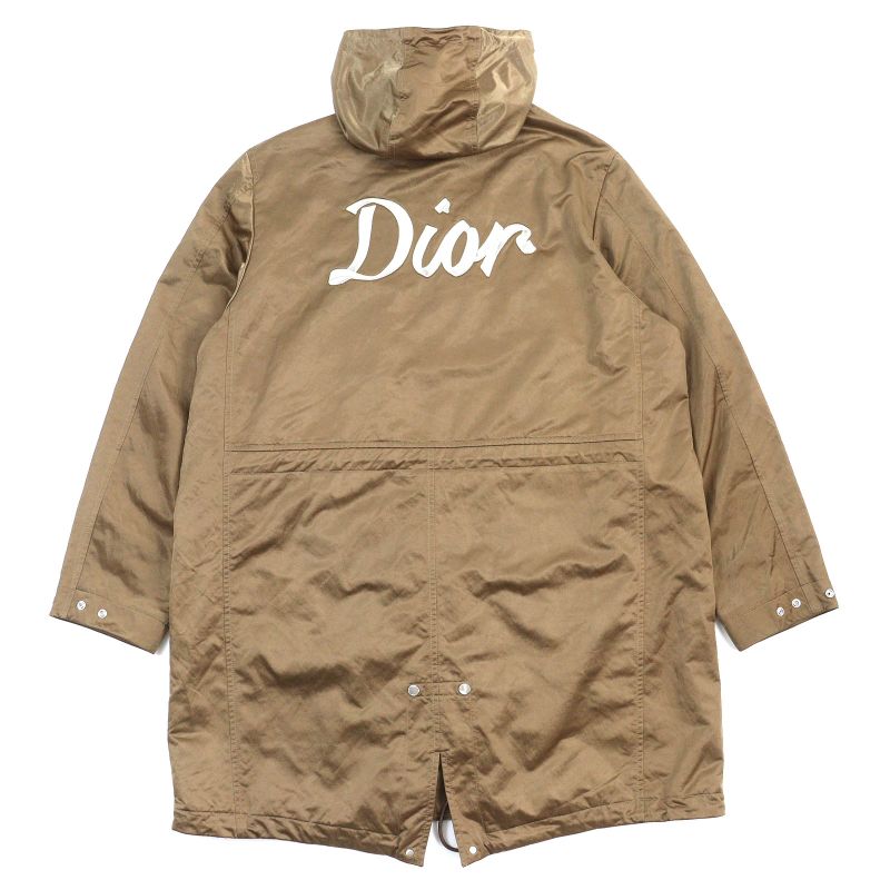 DIOR Christian DIOR Homme 033c313h5563 Back Logo Embroidery Technical Hoodie Mod Coat