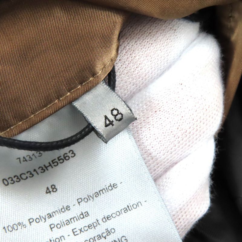 DIOR Christian DIOR Homme 033c313h5563 Back Logo Embroidery Technical Hoodie Mod Coat