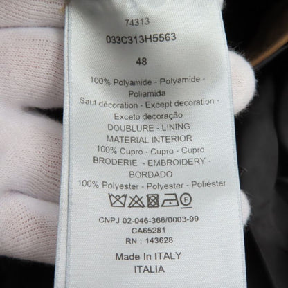 DIOR Christian DIOR Homme 033c313h5563 Back Logo Embroidery Technical Hoodie Mod Coat