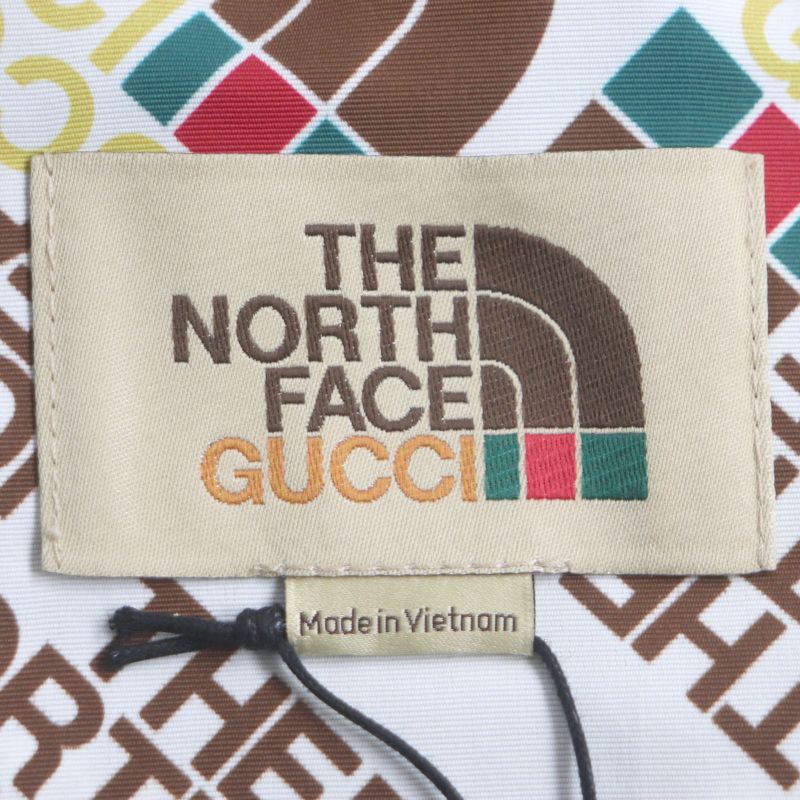 Gucci THE North FACE The North Face 21SS 648866 Full Logo Covered Zip Blouson