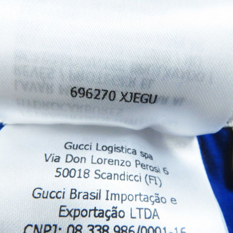 Gucci Adidas 696270 Webline Flared Jogging Pants Cobalt Blue M Made In Italy