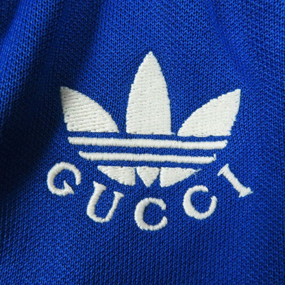 Gucci Adidas 696270 Webline Flared Jogging Pants Cobalt Blue M Made In Italy