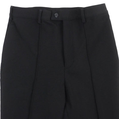 Prada 23AW Sph311 Technical Gabardine Center Stitching Long Pants Slacks Black