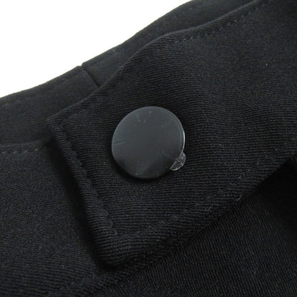 Prada 23AW Sph311 Technical Gabardine Center Stitching Long Pants Slacks Black