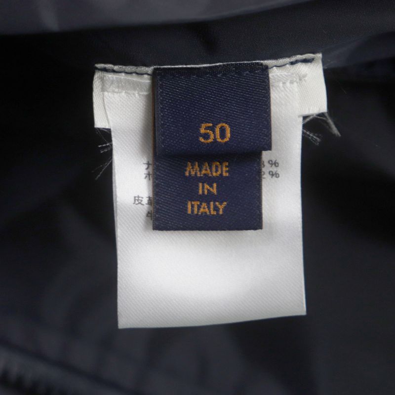 Louis Vuitton 21SS 1a5cwa Staples Edition Nylon Rain Hoodie Blouson Mountain