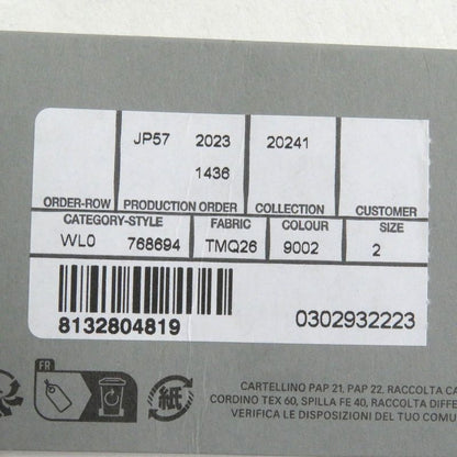 Balenciaga 23AW 768694 Unisex Hooded Boa Fleece Jacket Blouson Jacket Ivory 2