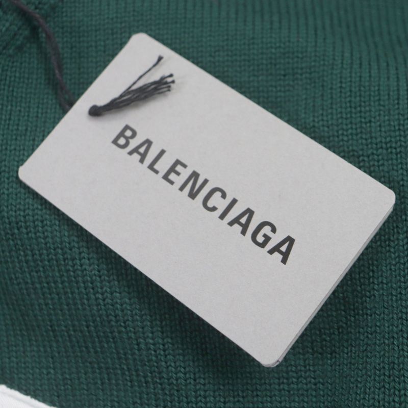 Balenciaga 22SS 682005 Limited Edition 9/80 Paris Logo Embroidery Crew Neck