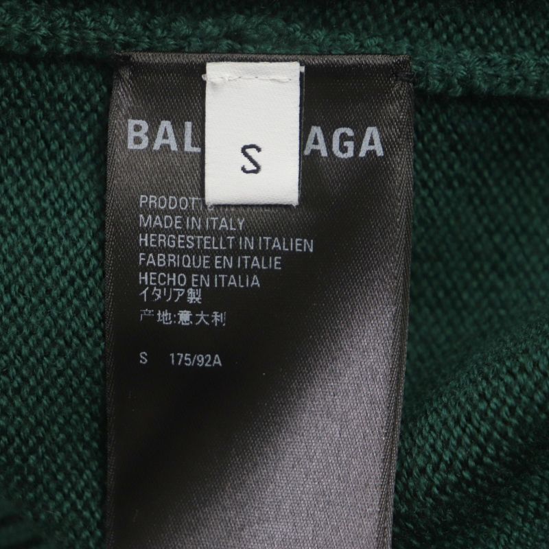 Balenciaga 22SS 682005 Limited Edition 9/80 Paris Logo Embroidery Crew Neck