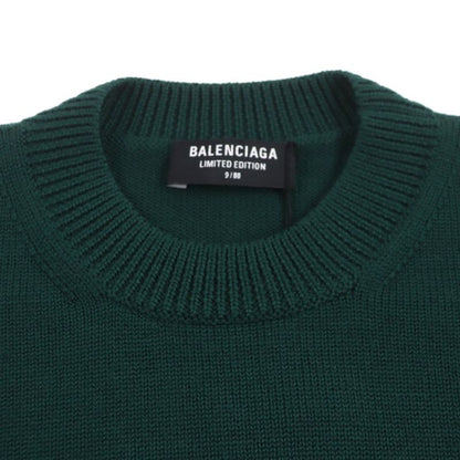 Balenciaga 22SS 682005 Limited Edition 9/80 Paris Logo Embroidery Crew Neck