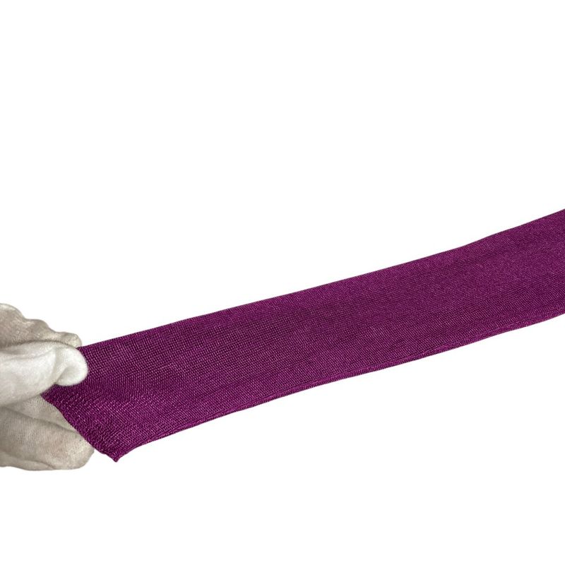 Good Gucci V-Neck Long Sleeve Mesh Knit Cut and Sewn Pullover XS Size Purple