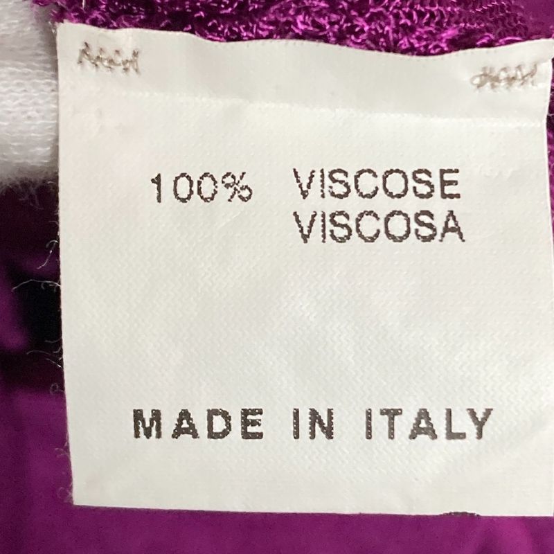 Good Gucci V-Neck Long Sleeve Mesh Knit Cut and Sewn Pullover XS Size Purple