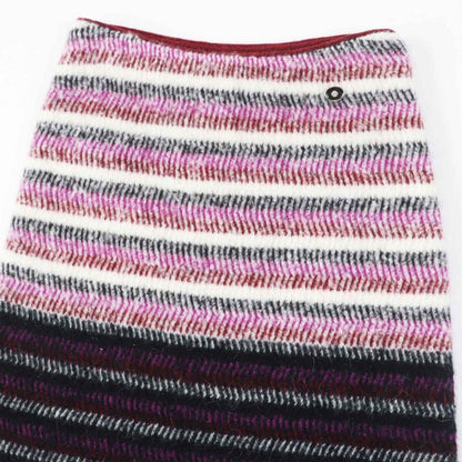 CHANEL 2023 P75769 Cashmere Virgin Wool Long Length Knitted Skirt With Coco