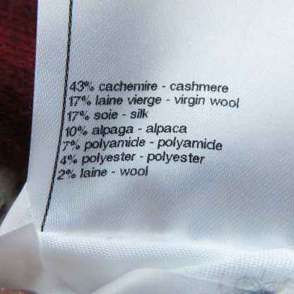 CHANEL 2023 P75769 Cashmere Virgin Wool Long Length Knitted Skirt With Coco