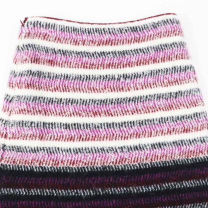 CHANEL 2023 P75769 Cashmere Virgin Wool Long Length Knitted Skirt With Coco