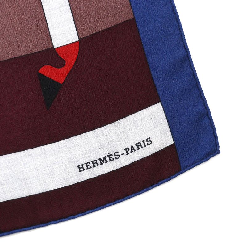 Hermes 2024 242708s Rocabar Rocabas Cashmere Silk Carre 140 Carre Geant Scarf