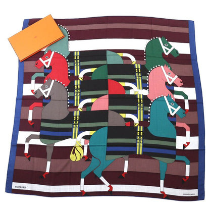 Hermes 2024 242708s Rocabar Rocabas Cashmere Silk Carre 140 Carre Geant Scarf