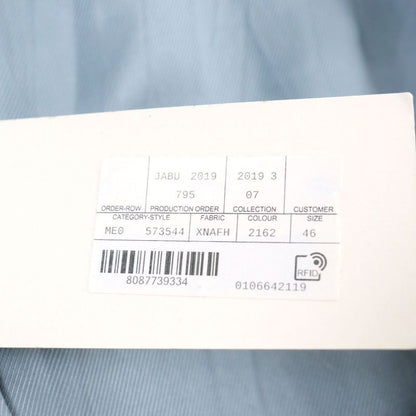 Gucci 573544 Goat Leather Suede Leather Sherry Line Logo Button Harrington