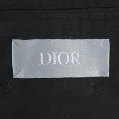 DIOR Homme 2020 023c261c5633 Wool Peaked Lapel Double Breasted Jacket Navy 52