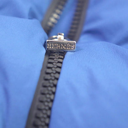 Hermes 2023 Zip-up Down Vest Gilet Blue Navy S Men's