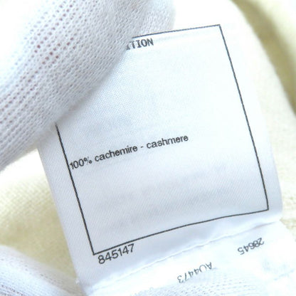 CHANEL P70307k10000 No5 100% Cashmere Coco Mark Point Crew Neck Octavo Sleeve