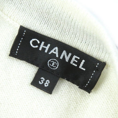CHANEL P70307k10000 No5 100% Cashmere Coco Mark Point Crew Neck Octavo Sleeve