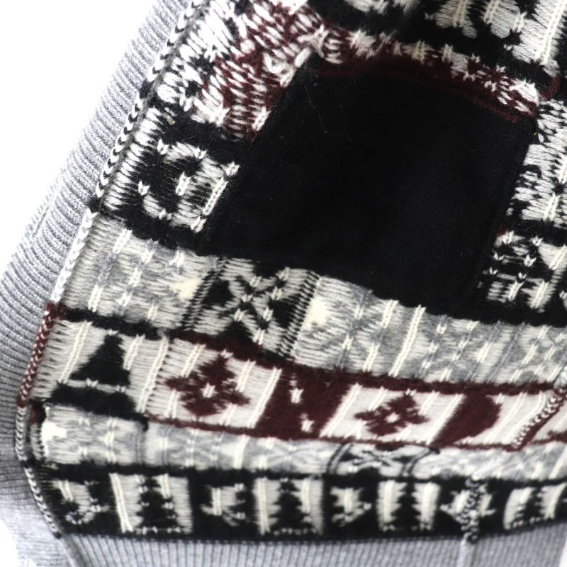 CHANEL P62167k47783 100% Cashmere Cocomark And Snowflake Buttons Snowflake