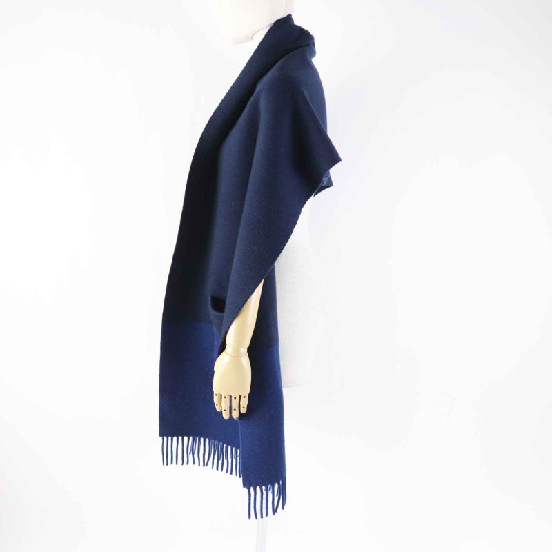 Hermes H259096s 100% Cashmere 100% Silk With Pocket Lining Allumette Pocket