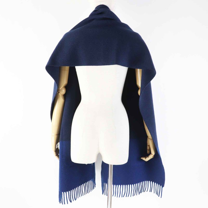 Hermes H259096s 100% Cashmere 100% Silk With Pocket Lining Allumette Pocket