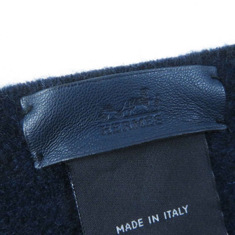 Hermes H259096s 100% Cashmere 100% Silk With Pocket Lining Allumette Pocket