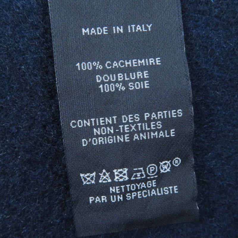 Hermes H259096s 100% Cashmere 100% Silk With Pocket Lining Allumette Pocket