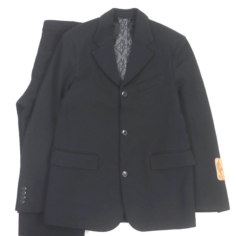 Louis Vuitton 21AW NBA Collaboration Logo Patch Tailored Jacket Sporty
