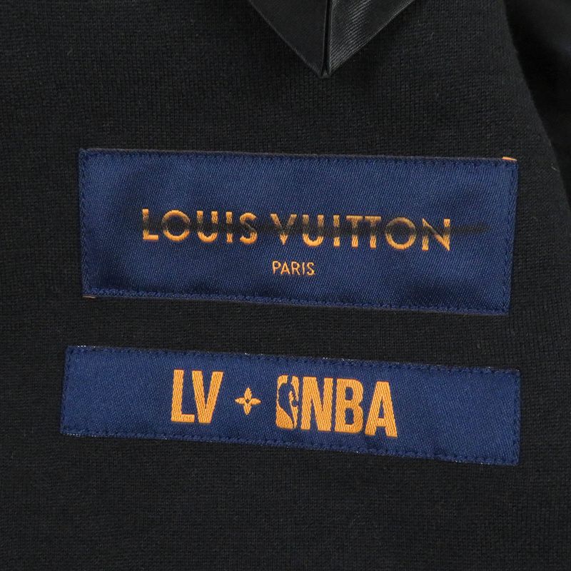 Louis Vuitton 21AW NBA Collaboration Logo Patch Tailored Jacket Sporty