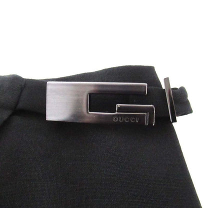 Gucci Tom Ford Period Tailored Jacket + Wrap Skirt Suit Setup Size 42/40 Black