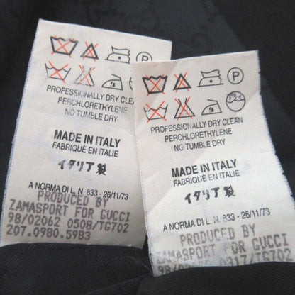 Gucci Tom Ford Period Tailored Jacket + Wrap Skirt Suit Setup Size 42/40 Black