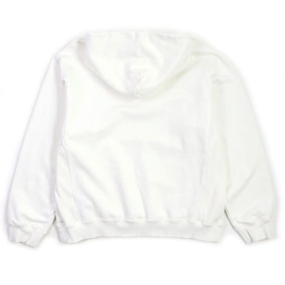 DIOR Homme 24SS 413j646a0531 Cotton Multi Logo Oversized Pullover Hoodie White