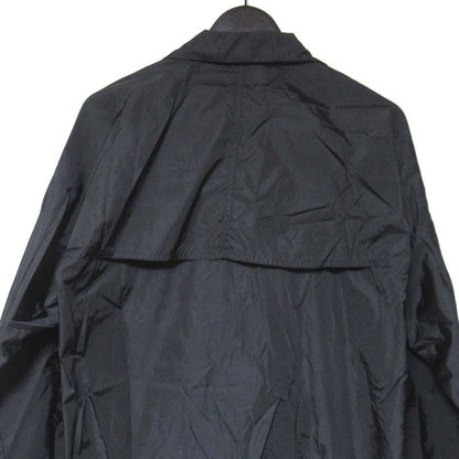 Prada Packable Nylon Stencil Collar Coat Size S Black Ladies Used