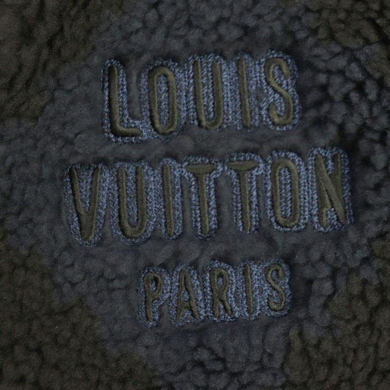  Louis Vuitton NIGO 22SS Hmy04w Jacquard Damier Boa Fleece Jacket Allover