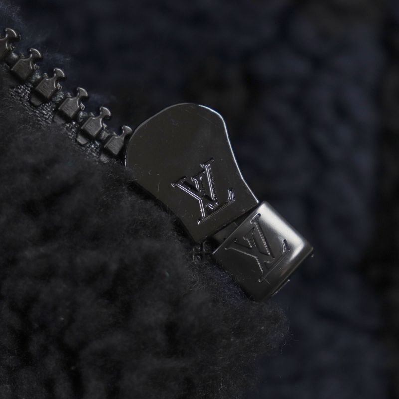  Louis Vuitton NIGO 22SS Hmy04w Jacquard Damier Boa Fleece Jacket Allover