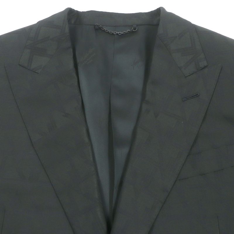  Louis Vuitton 23AW Hpfj8e PONT NEUF FIT 100% Wool LV Pattern Peaked Lapel