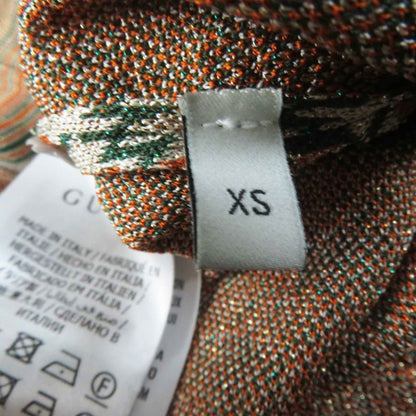 Gucci 21SS 632923 Viscose RAME Dress Waist Belt Maxi Dress/dress Multi XS Made