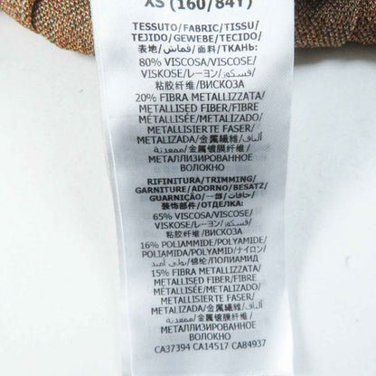 Gucci 21SS 632923 Viscose RAME Dress Waist Belt Maxi Dress/dress Multi XS Made