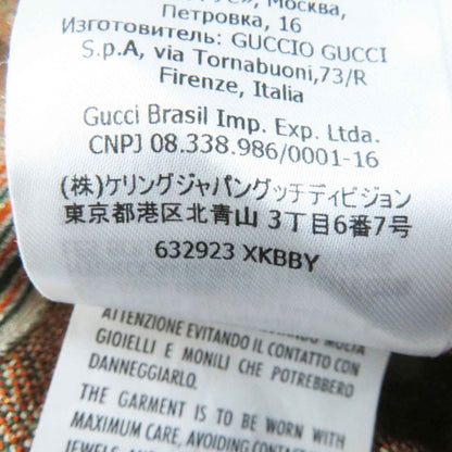 Gucci 21SS 632923 Viscose RAME Dress Waist Belt Maxi Dress/dress Multi XS Made