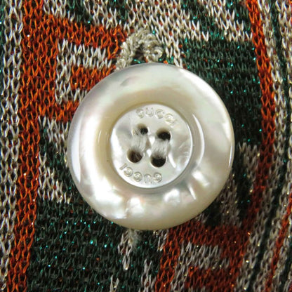 Gucci 21SS 632923 Viscose RAME Dress Waist Belt Maxi Dress/dress Multi XS Made