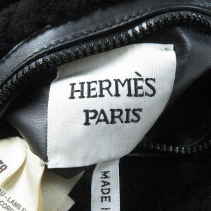 Hermes 24AW 4h1233df Reversible With Serie Patch Leather Used Lamb Fur Down