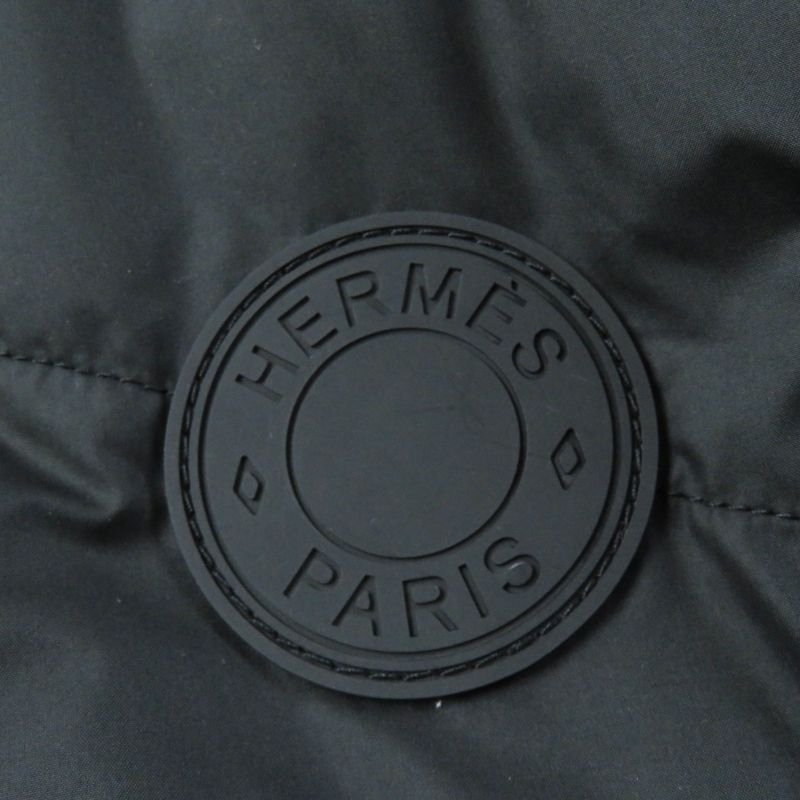 Hermes 24AW 4h1233df Reversible With Serie Patch Leather Used Lamb Fur Down