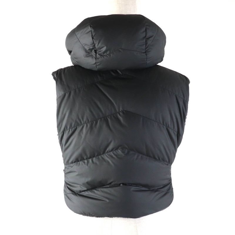 Hermes 24AW 4h1233df Reversible With Serie Patch Leather Used Lamb Fur Down