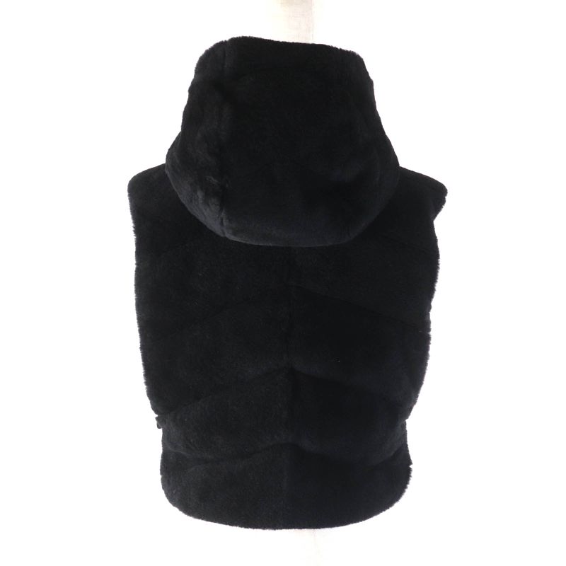 Hermes 24AW 4h1233df Reversible With Serie Patch Leather Used Lamb Fur Down